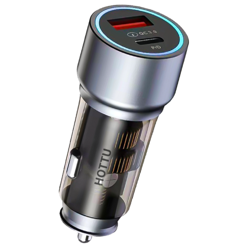 HOTTU CC10 Car Charger 38W Type C | USB A