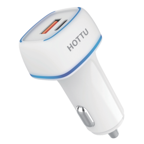 HOTTU CC18 Car Charger 38W USB A | Type C