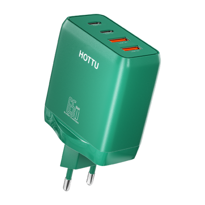 HOTTU FC65 - 65W Charger | 2 x USB | 2 x TYPE C