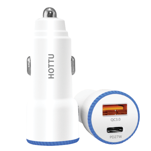 HOTTU CC19 - 45W Car Charger | USB A | TYPE C