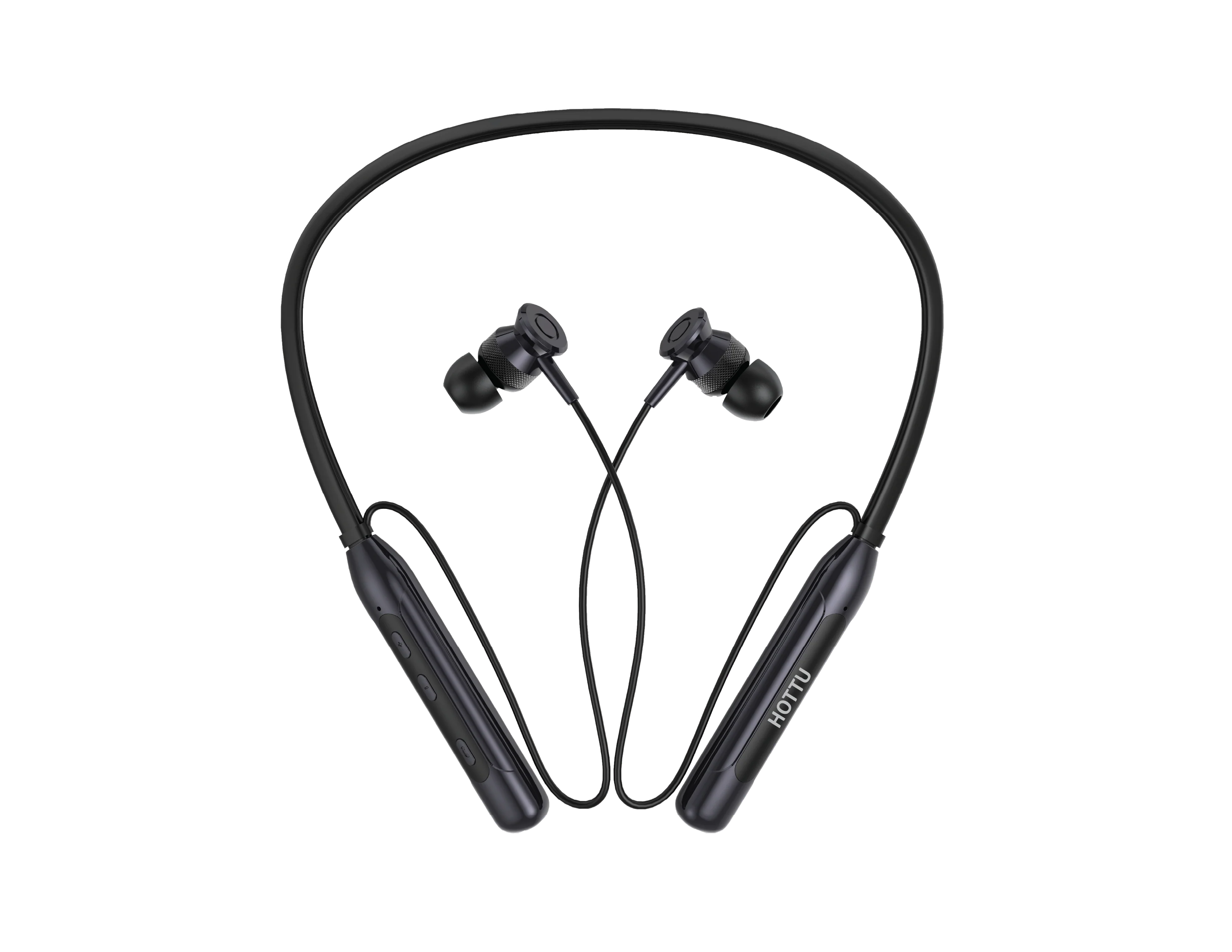 HOTTU NB12 Bass Xtreme Wireless Bluetooth Neckband - 70 Hours